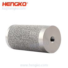 HENGKO 50-90 Micron powder sintered Stainless Steel Sintered Metal Filter Cartridges for Gas Liquid Separation